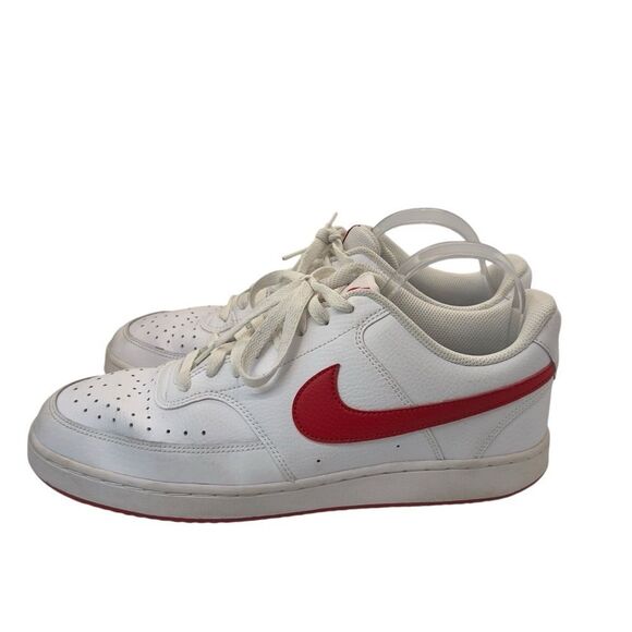 Nike court vision low red white size men's 11 - Picture 1 of 13
